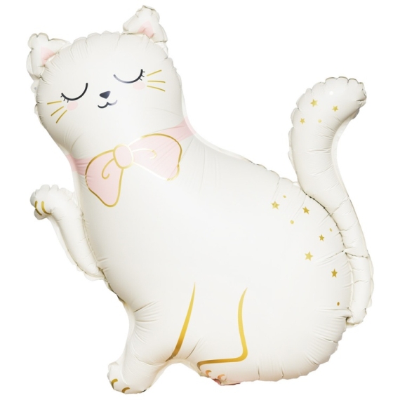 Кошечка с бантом 